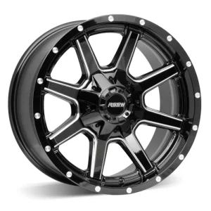 RSSW – Titan – Black – 17″x9″ 0mm – Summer Wheels – AFD765TTMF